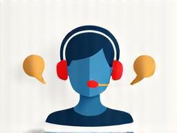 A support agent icon with a headset
